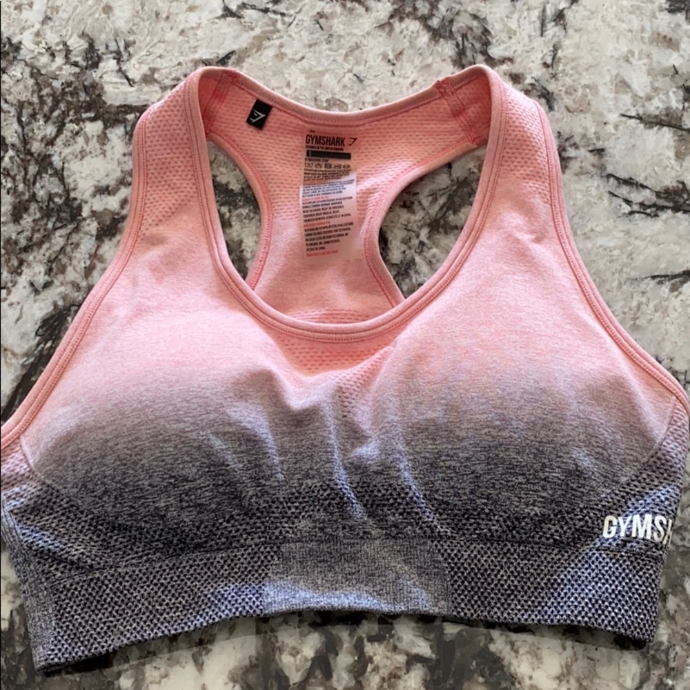 Gymshark ombré seamless sports bra
